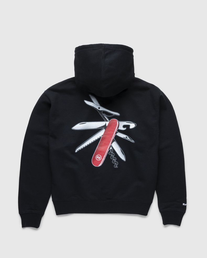 Highsnobiety – GATEZERO Swiss Knife Hoodie Black