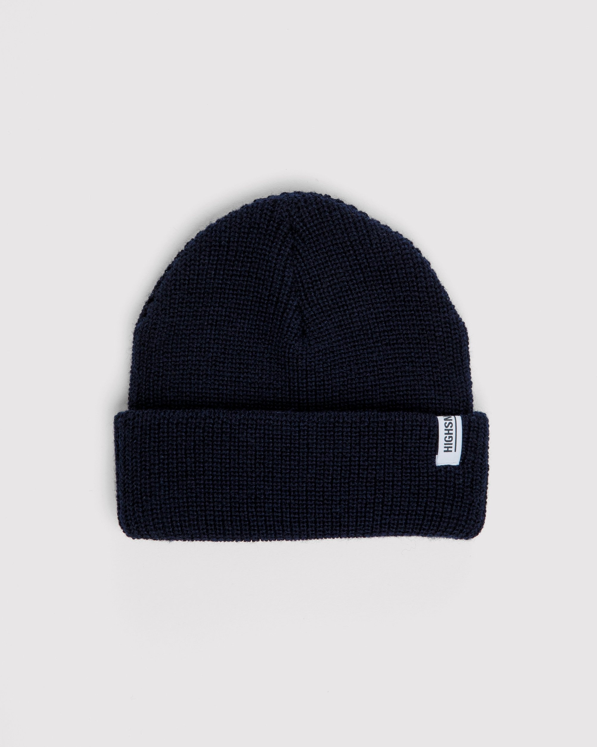 Highsnobiety – Staples Beanie Navy - Hats - Blue - Image 1