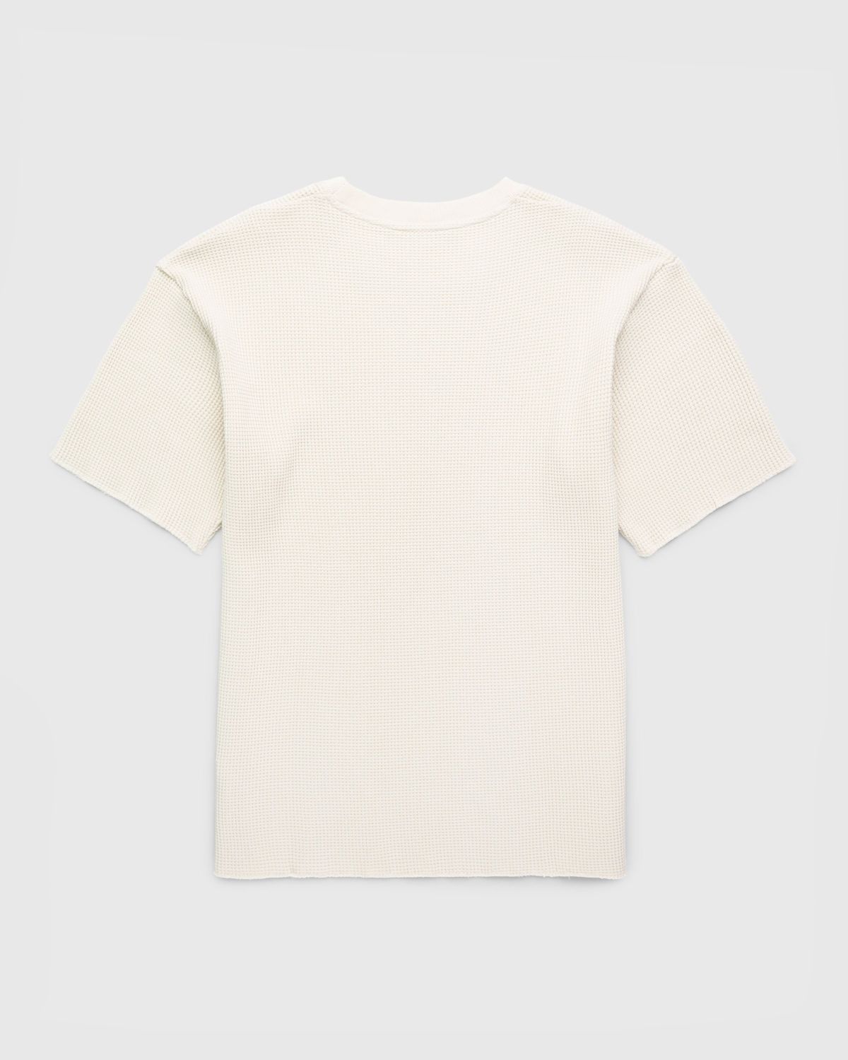 Highsnobiety HS05 – Thermal Short Sleeve Natural - Tops - Beige - Image 2
