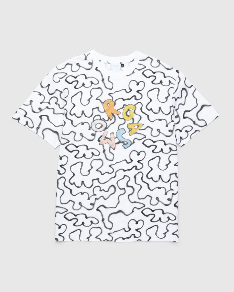 Carne Bollente x Frizbee Ceramics – Orgasm Twister T-Shirt White