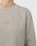 Acne Studios – Organic Cotton Logo Longsleeve Oyster Grey - Longsleeves - Beige - Image 5