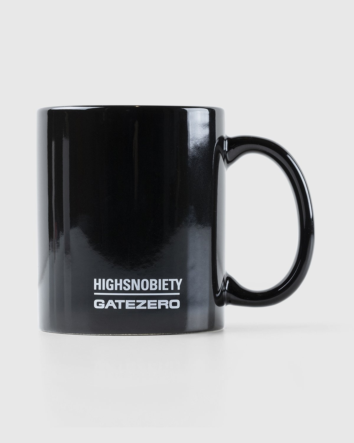 Highsnobiety – GATEZERO Logo Mug Black - Mugs - Black - Image 2