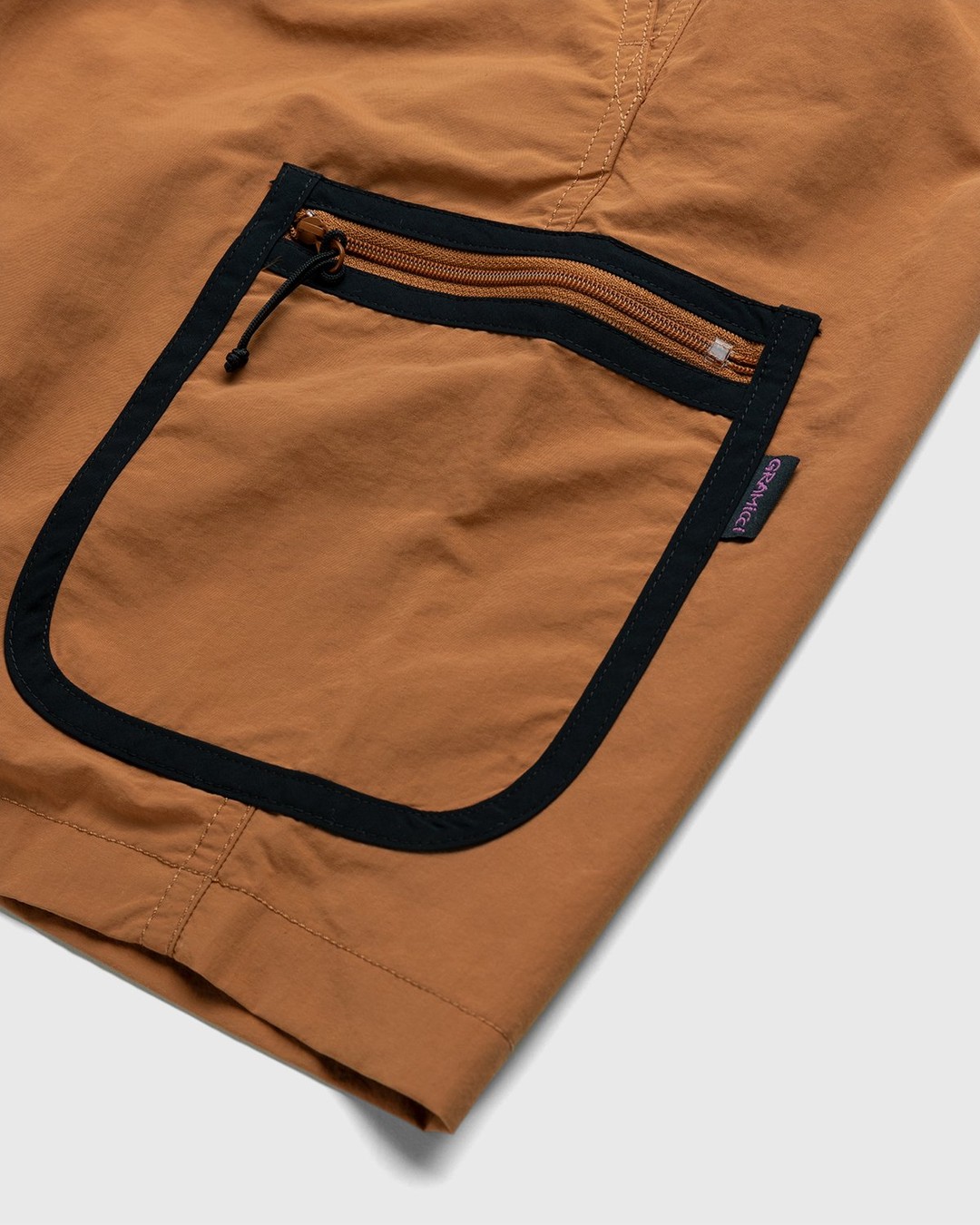Gramicci x Highsnobiety – Shorts Rust - Shorts - Brown - Image 4