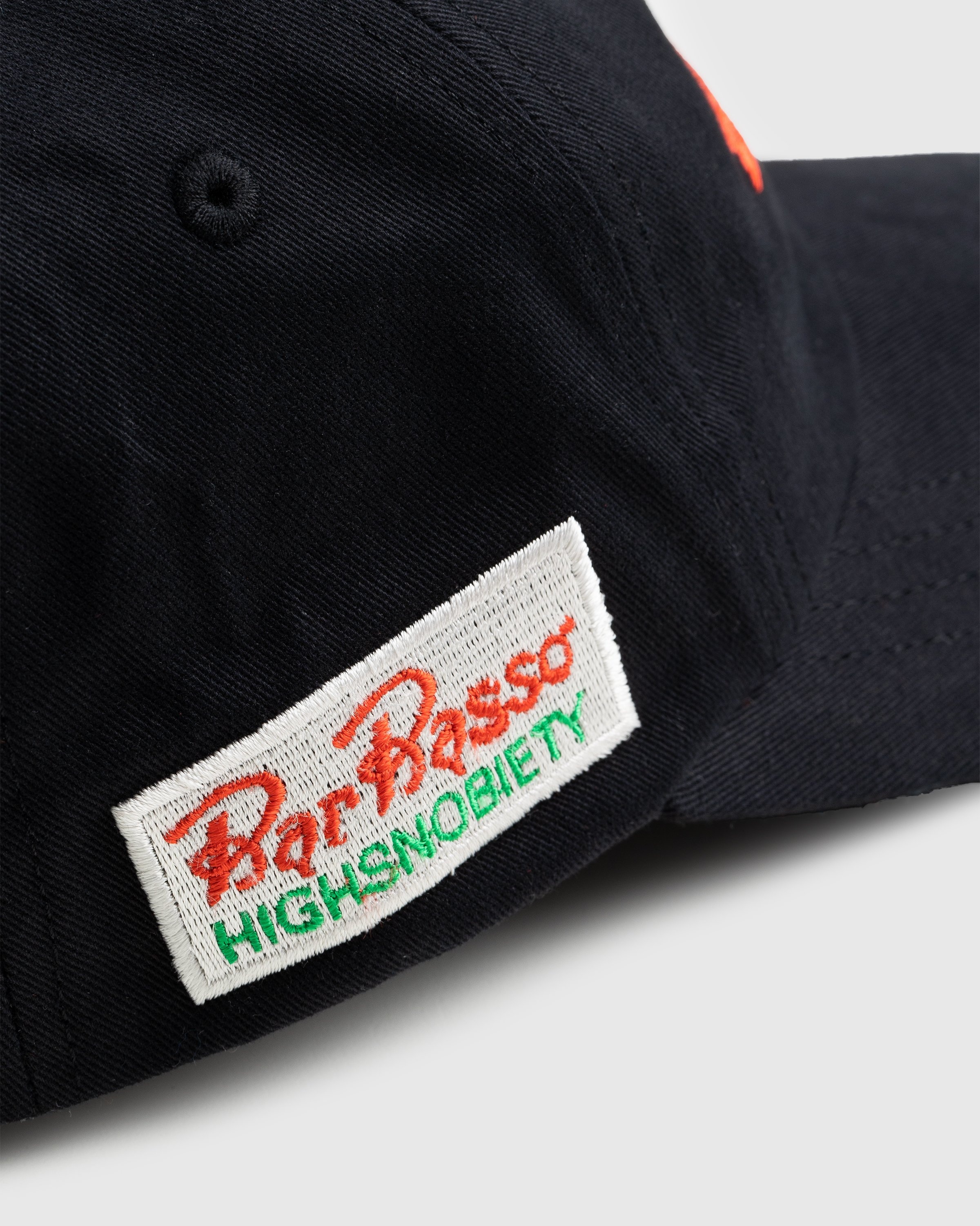 Bar Basso x Highsnobiety – Sbagliato Cap Black - Hats - Black - Image 4