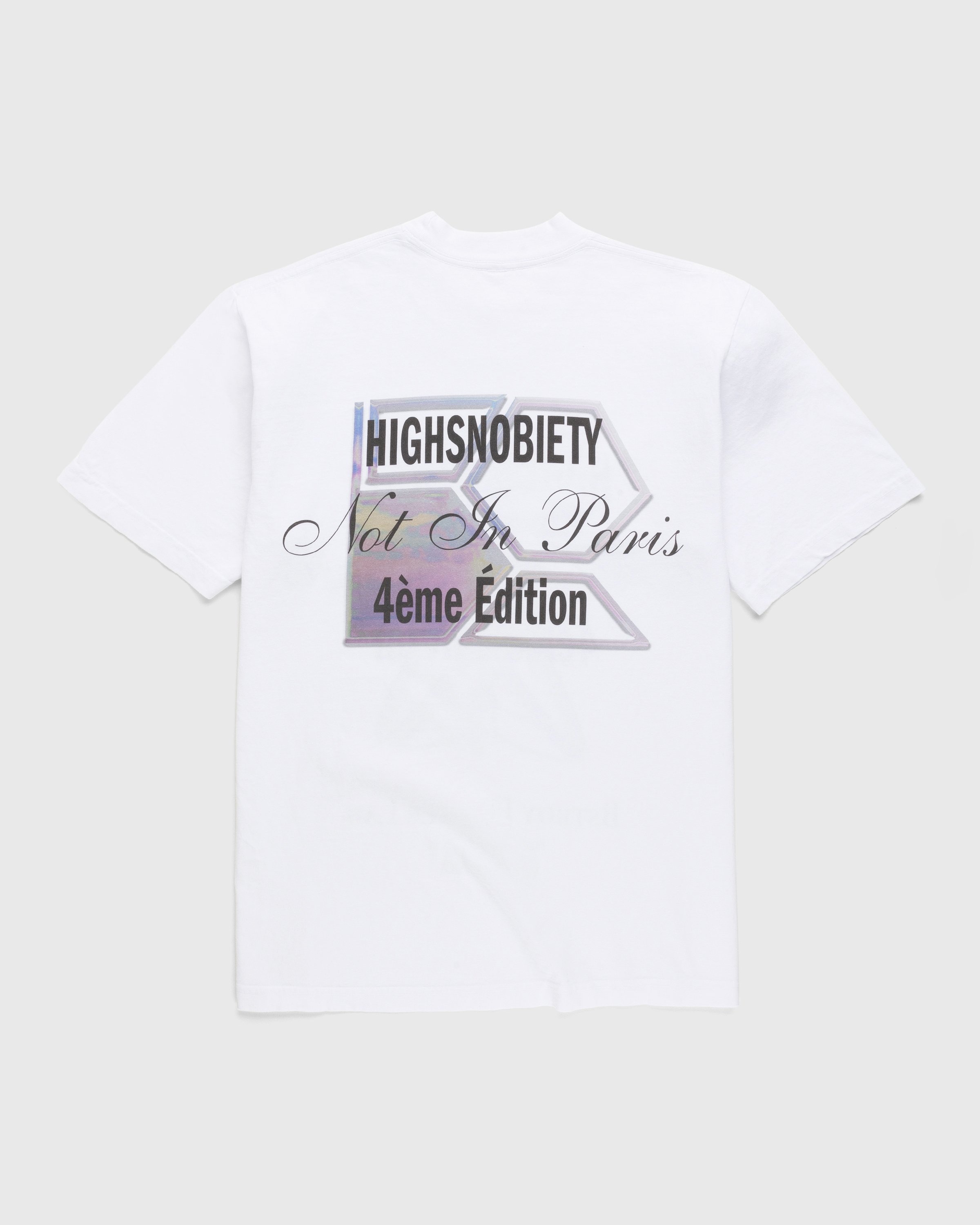 Bstroy x Highsnobiety – Not In Paris 4 Flower T-Shirt White - T-Shirts - White - Image 2