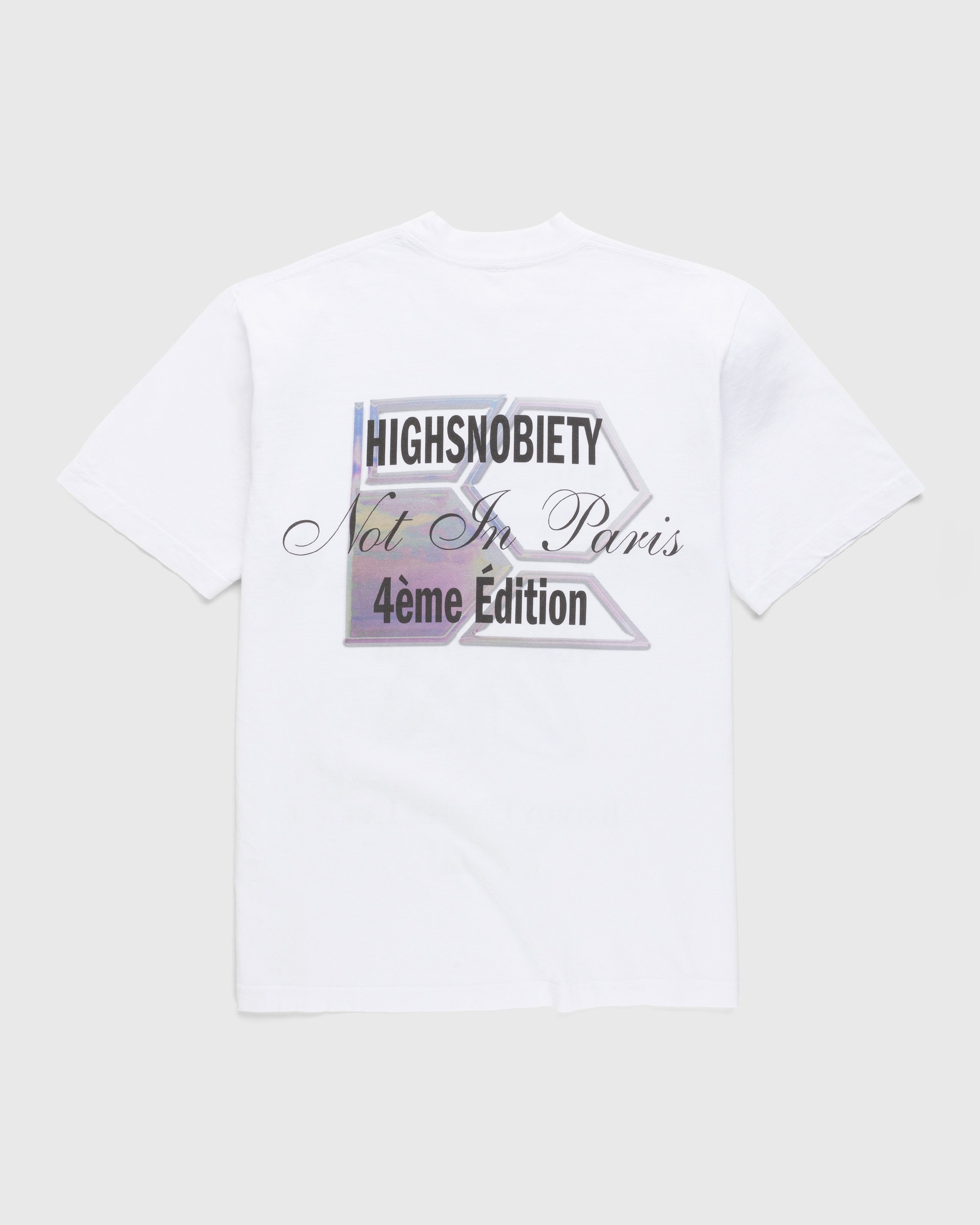 Bstroy x Highsnobiety – Not In Paris 4 Flower T-Shirt White - T-shirts - White - Image 2