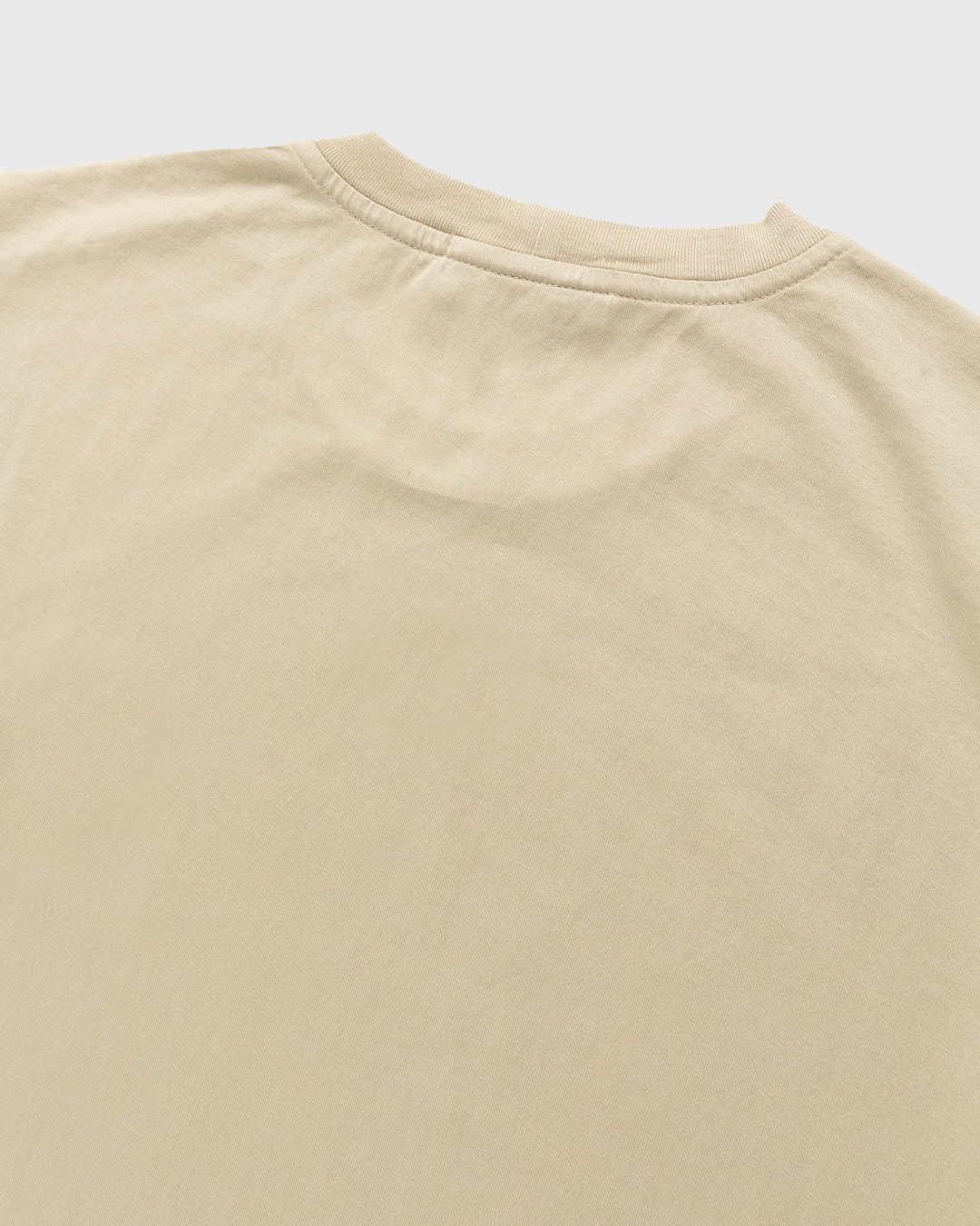 Stone Island – Garment-Dyed T-Shirt Beige - T-shirts - Beige - Image 3