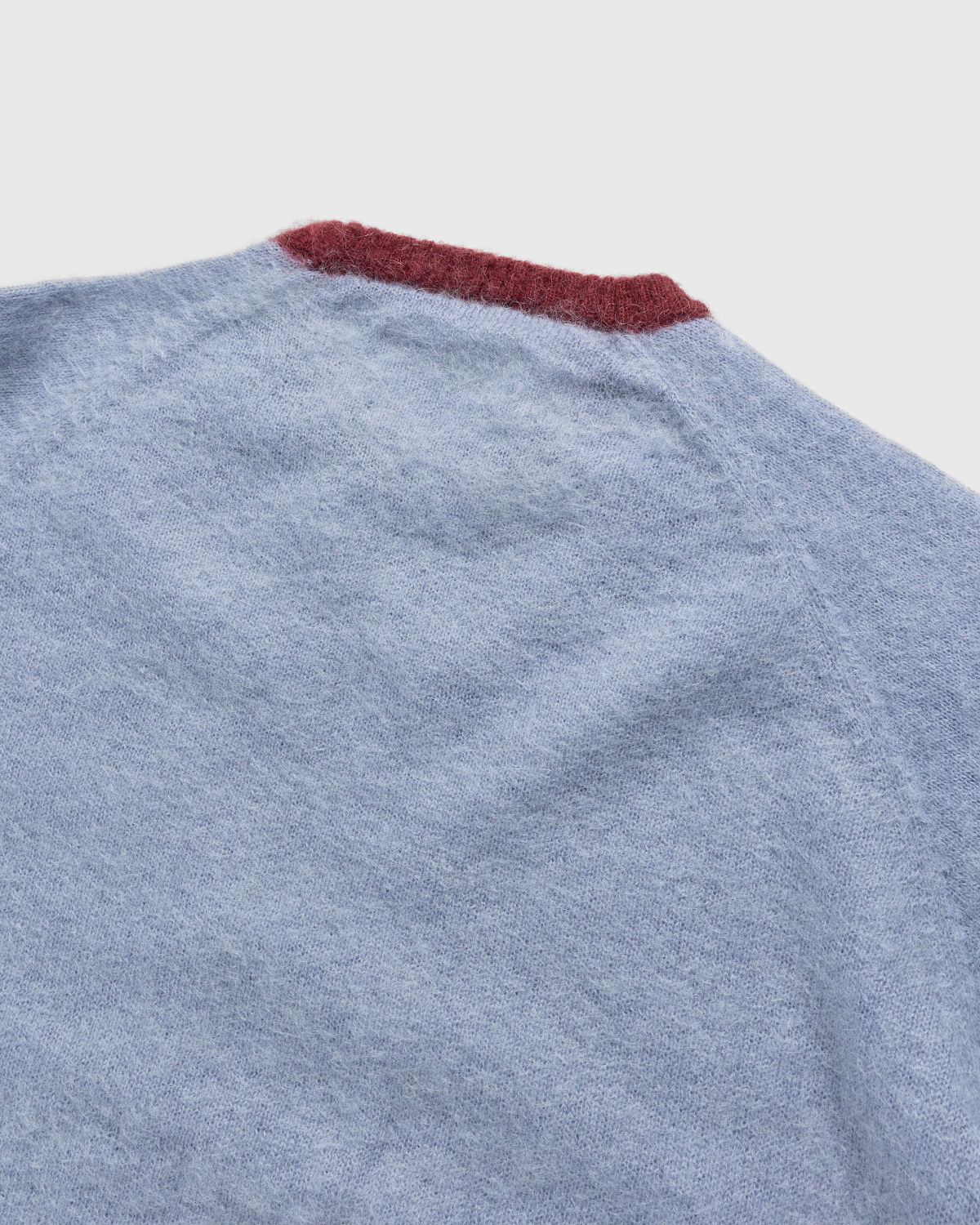 Highsnobiety – Alpaca Sweater Baby Blue - Crewnecks - Blue - Image 5