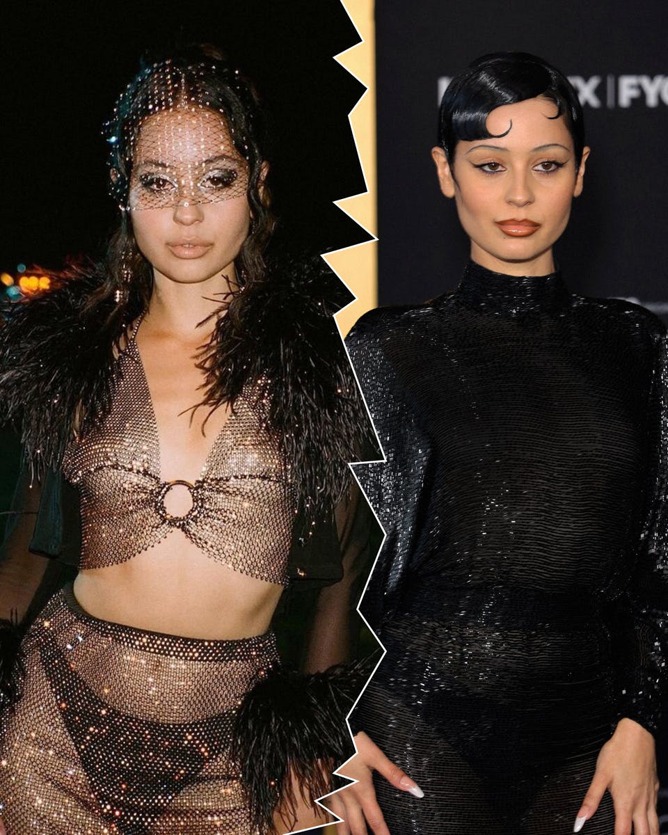 Gå op og ned ser godt ud uddannelse Alexa Demie's "Euphoria" Look vs. Maddy Perez's Formal Outfit