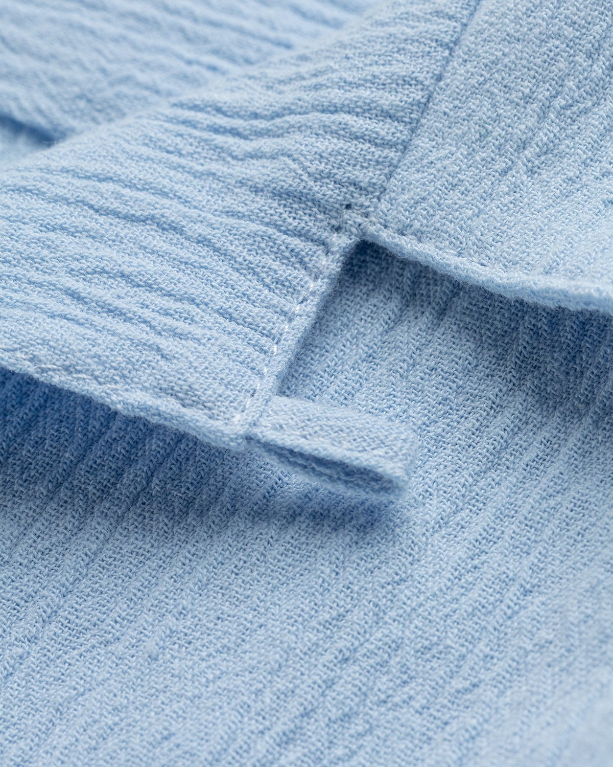 Highsnobiety – Crepe Short Sleeve Shirt Sky Blue - Shirts - Blue - Image 5
