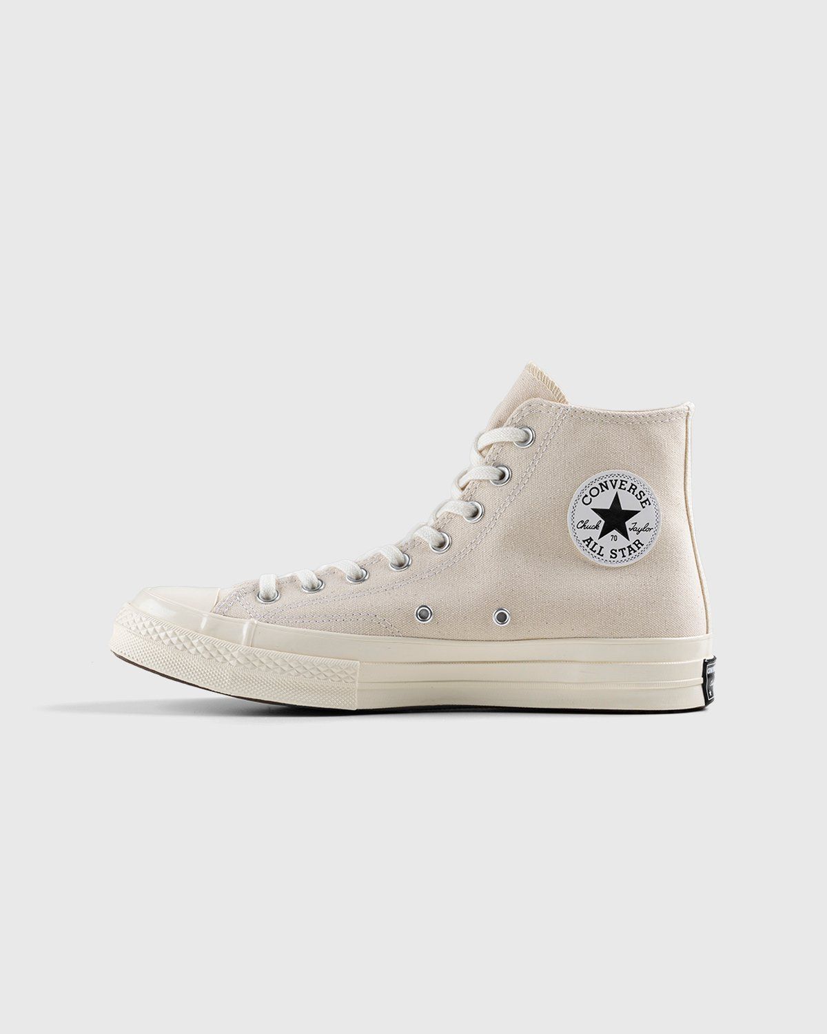 Converse – Chuck 70 Hi Natural/Black/Egret - High Top Sneakers - Beige - Image 2