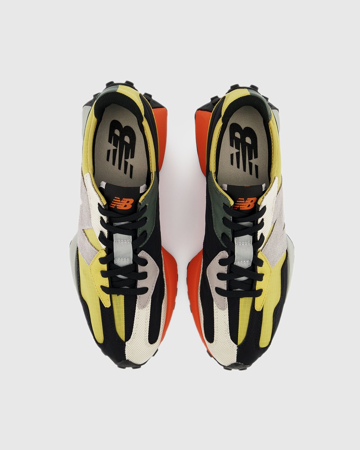 New Balance – MS327 Washed Gold/Black - Sneakers - Yellow - Image 5