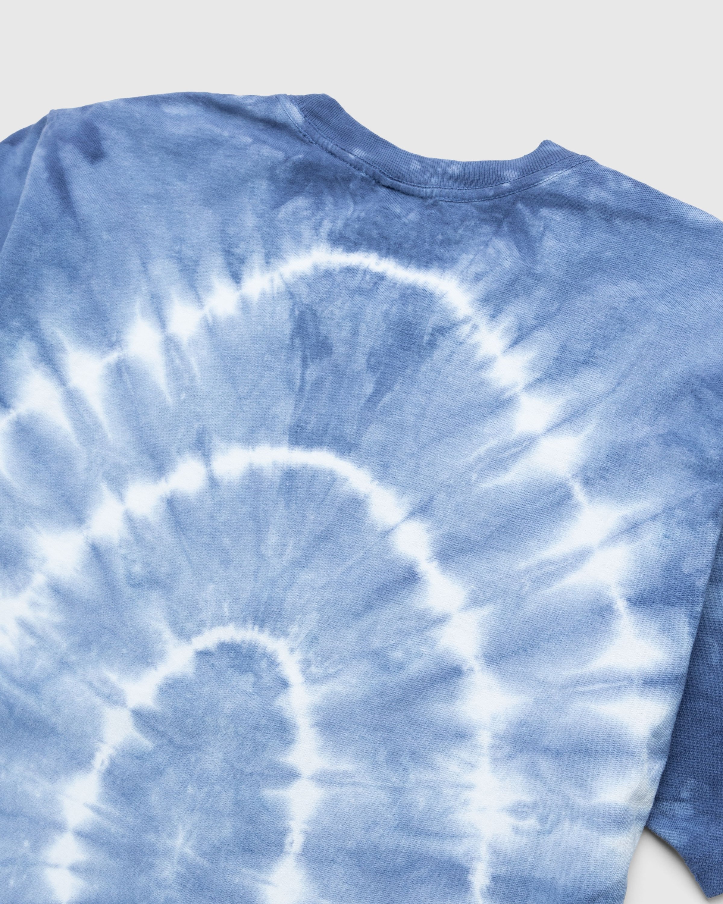 Stüssy x Dries van Noten – Tie-Dye Tee - T-shirts - Blue - Image 4