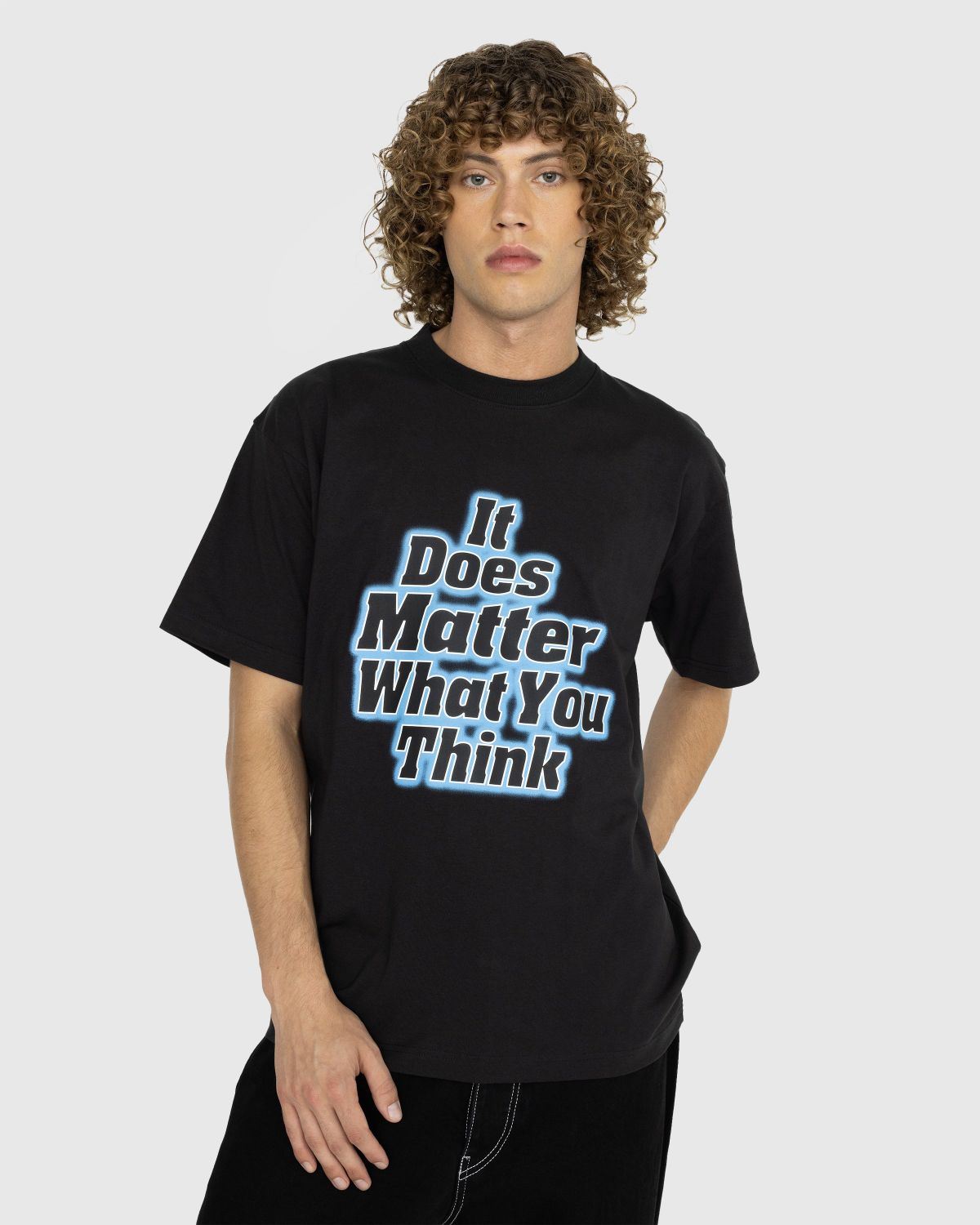 Patta – It Does Matter What You Think T-Shirt Black | Highsnobiety Shop