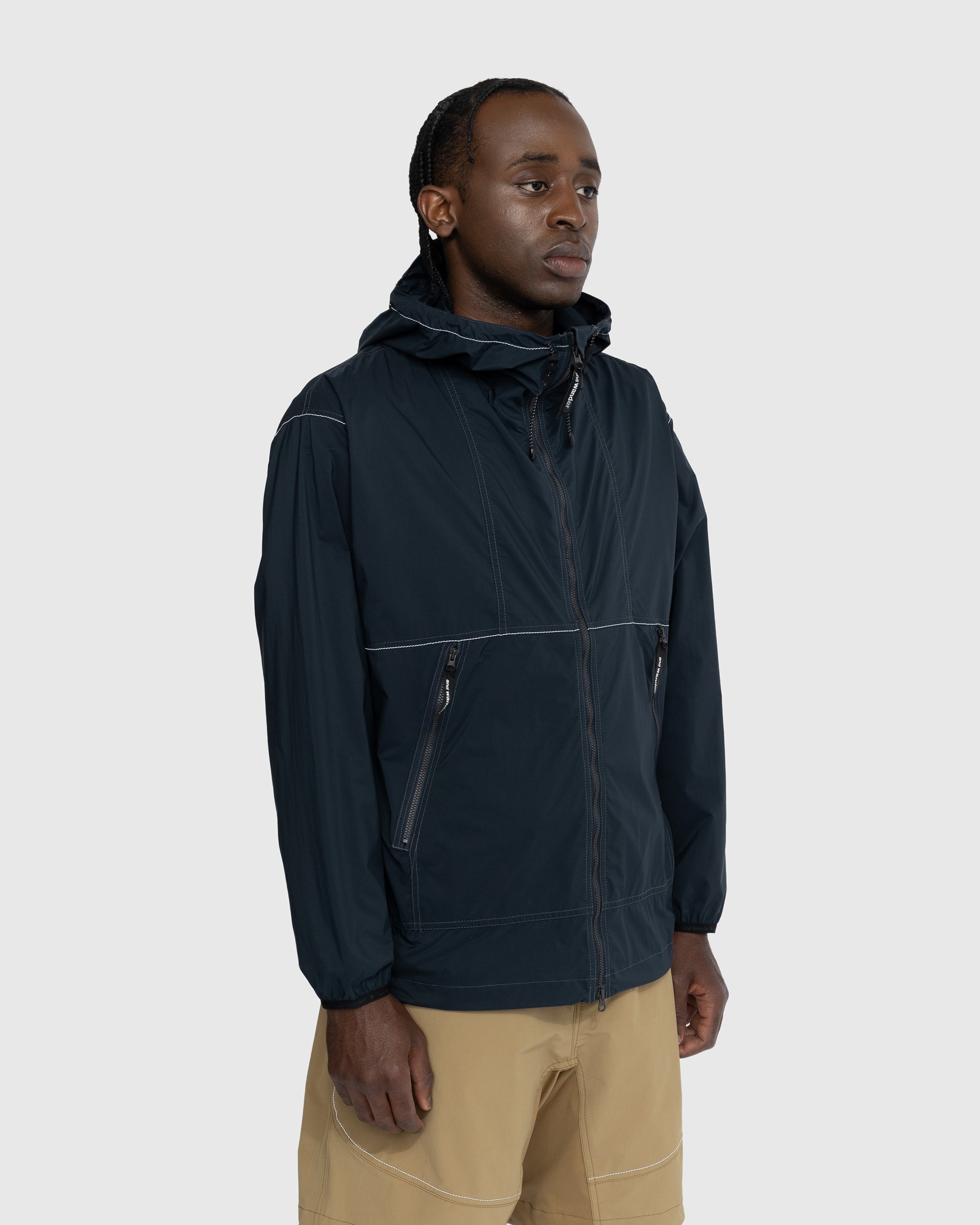 And Wander – Pertex Wind Jacket Navy | Highsnobiety Shop