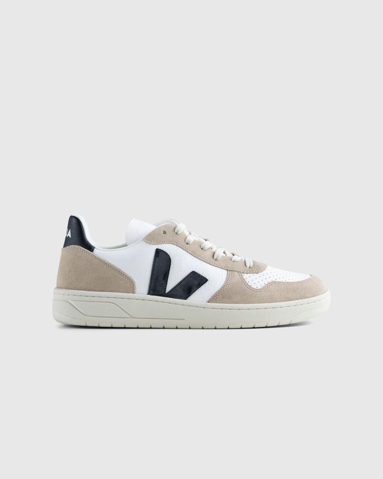 V-10 Chrome-Free Leather White/Black/Sahara