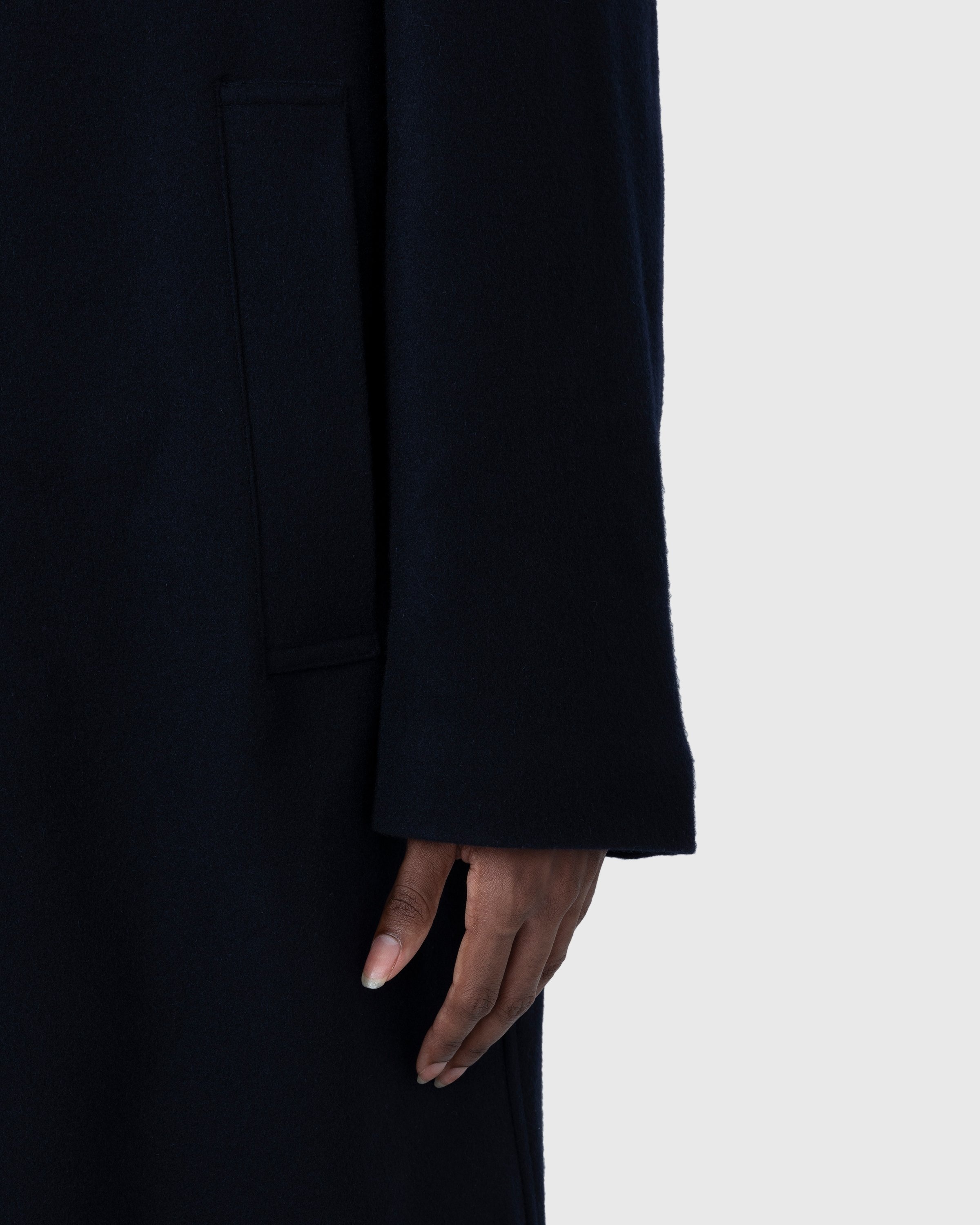 Dries van Noten – Rankle Coat Navy - Outerwear - Blue - Image 5