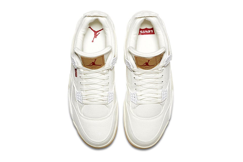 Jordan 4 white denim 2025