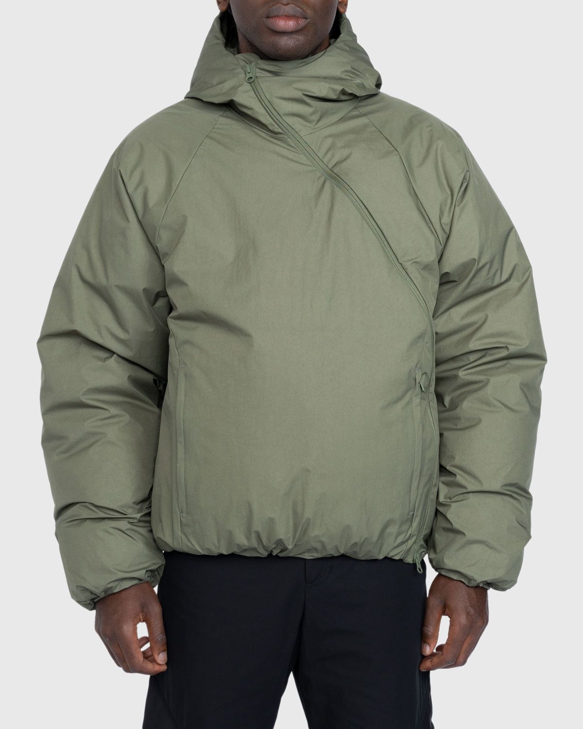 Post Archive Faction (PAF) – 5.0 Down Center Jacket Olive Green ...