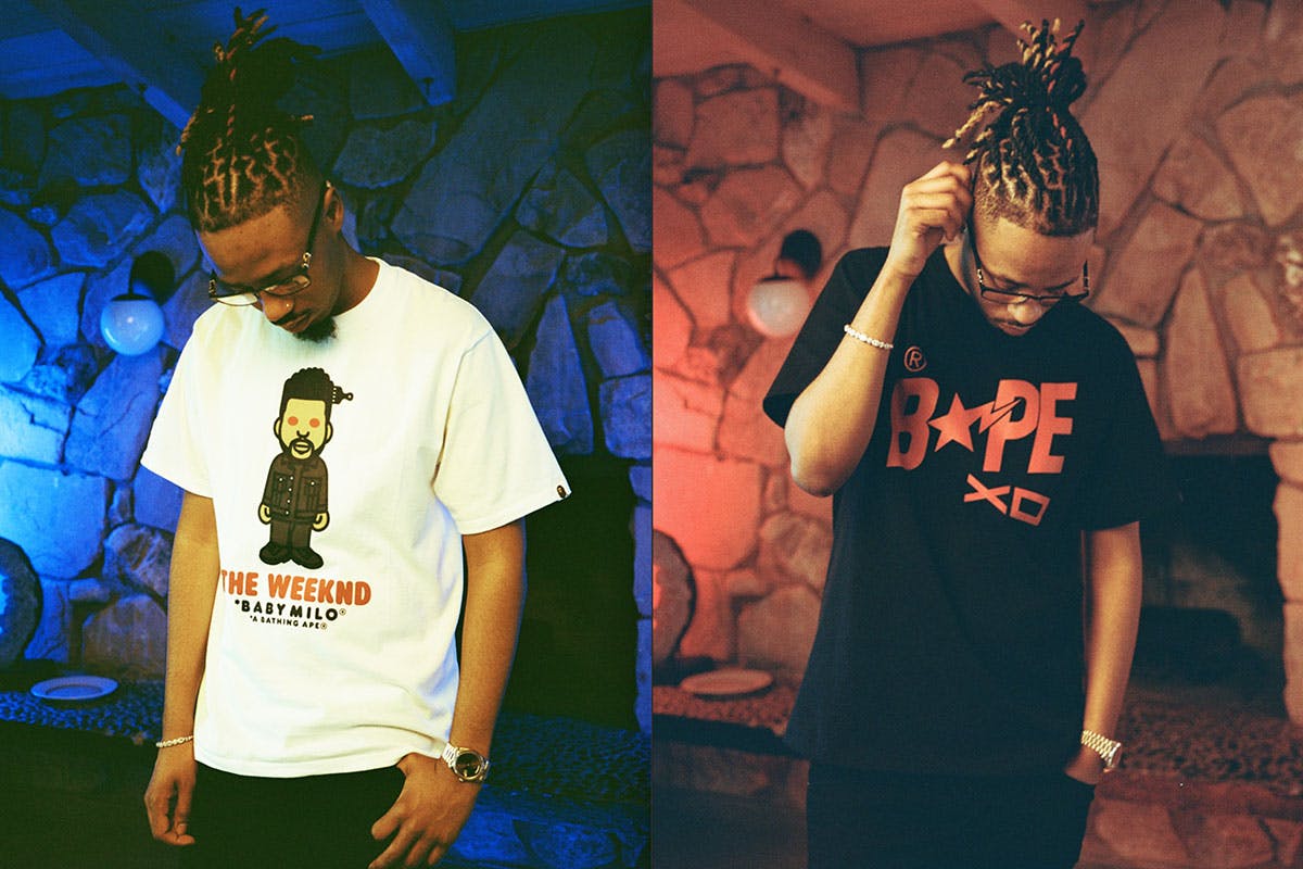 The Weeknd x BAPE New Collab Capsule Drops Tomorrow