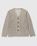 Our Legacy – Cardigan Grey Disintegration Check - Knitwear - Grey - Image 1