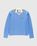 Adidas x Wales Bonner – Knit Football Long-Sleeve Lucky Blue - Longsleeves - Blue - Image 1