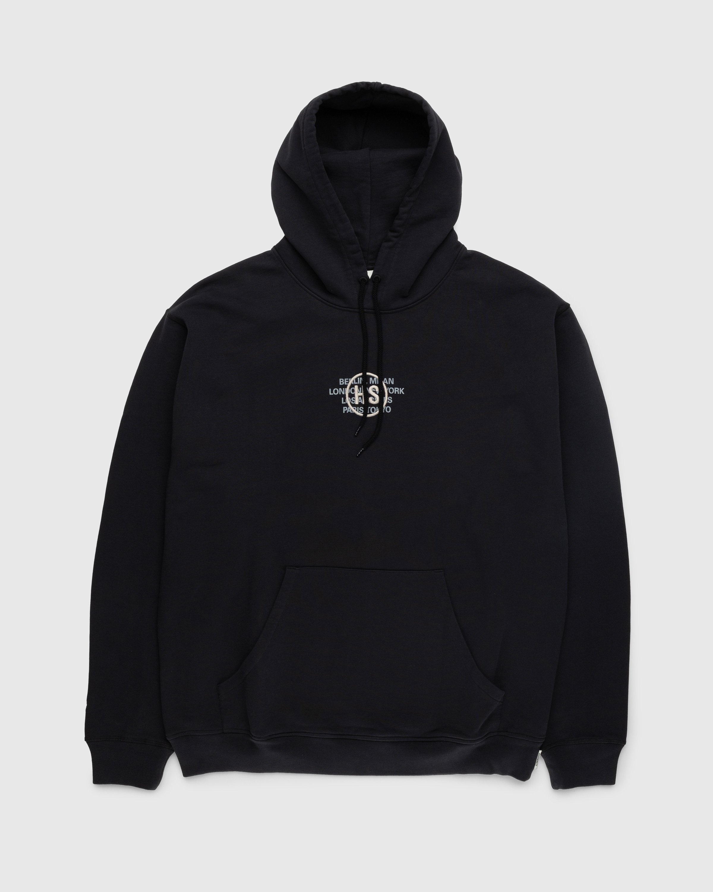 Highsnobiety Upcycled Black Hoodie Highsnobiety Shop