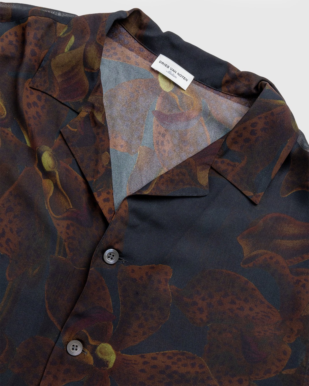Dries van Noten – Cassi Shirt Black - Shirts - Black - Image 5