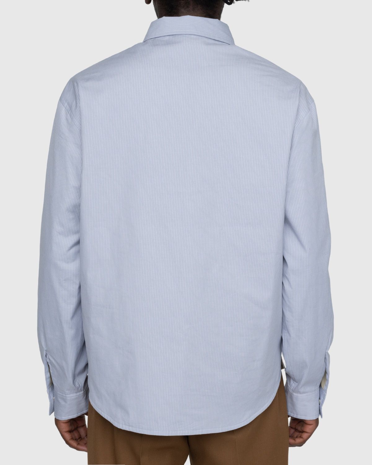 Highsnobiety – Quilted Insulated Shirt - Shirts - Blue - Image 4