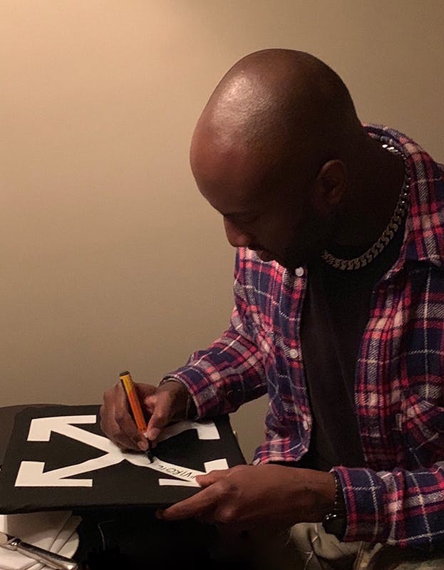 virgil abloh signed off white rimowa luggage OFF-WHITE c/o Virgil Abloh