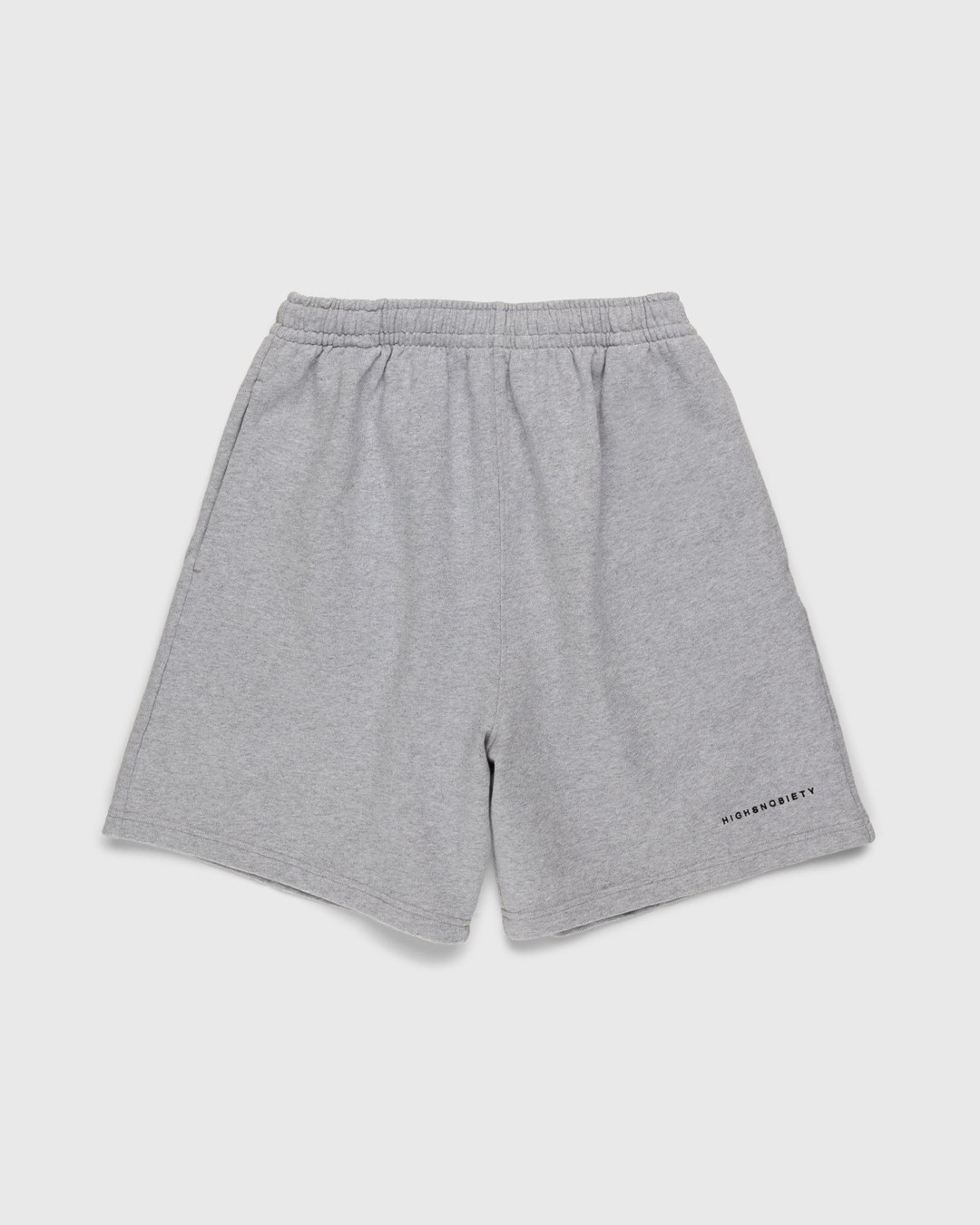 Highsnobiety – Staples Shorts Heather Grey - Shorts - Grey - Image 1