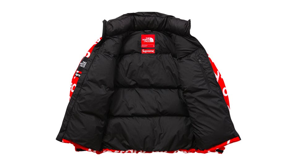 supreme x the north face history fw15