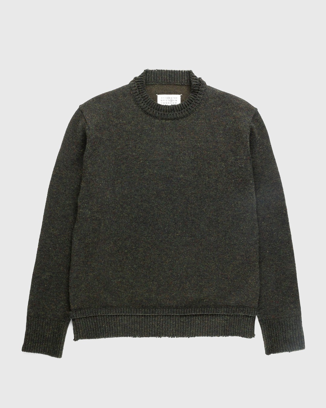 Maison Margiela Elbow Patch Sweater Dark Green Highsnobiety Shop