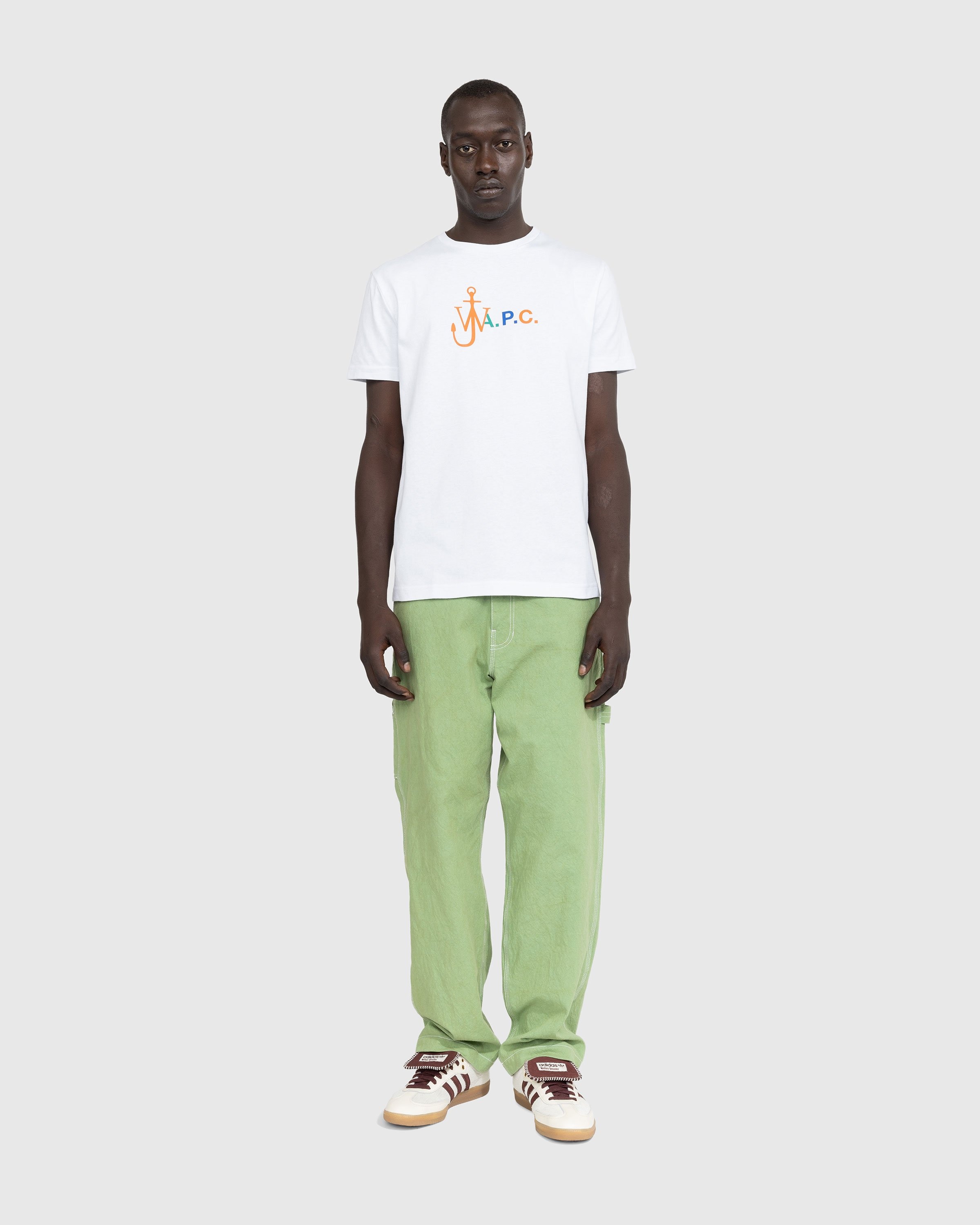 A.P.C. x J.W. Anderson – Anchor T-Shirt White - T-shirts - White - Image 4
