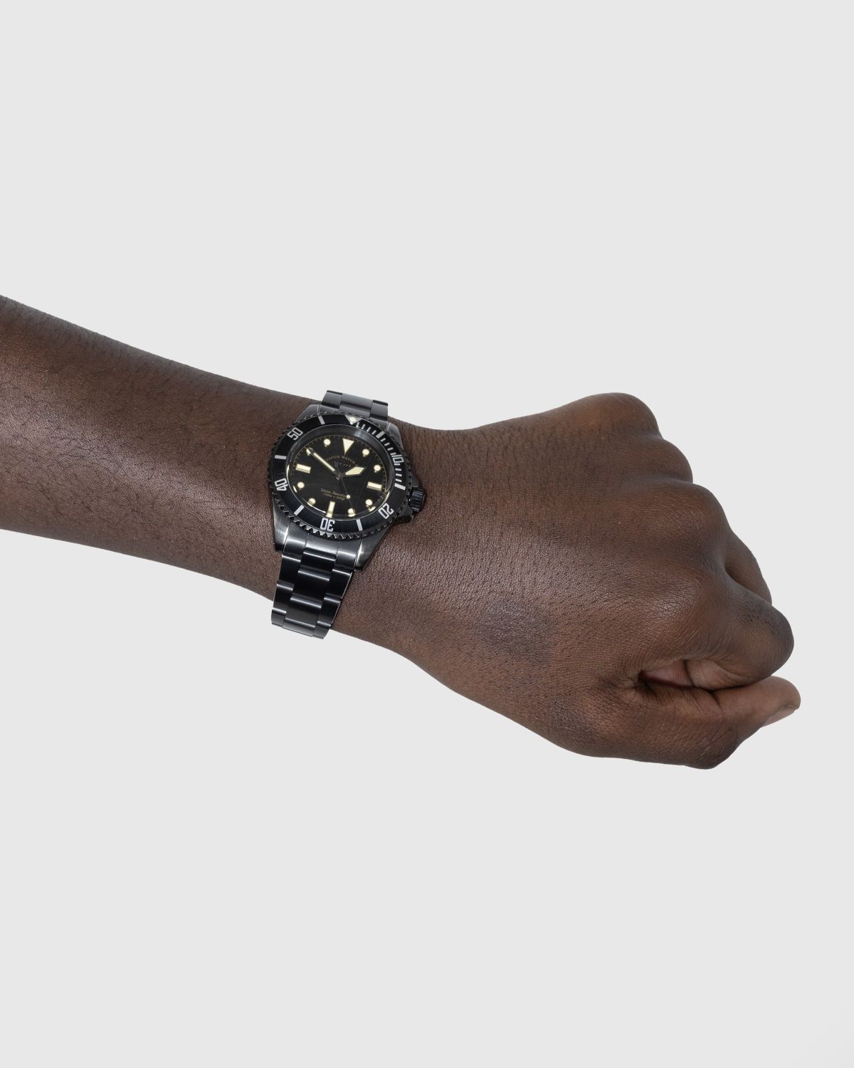 Vague Watch Co. – Black Sub Steel - Watches - Black - Image 4