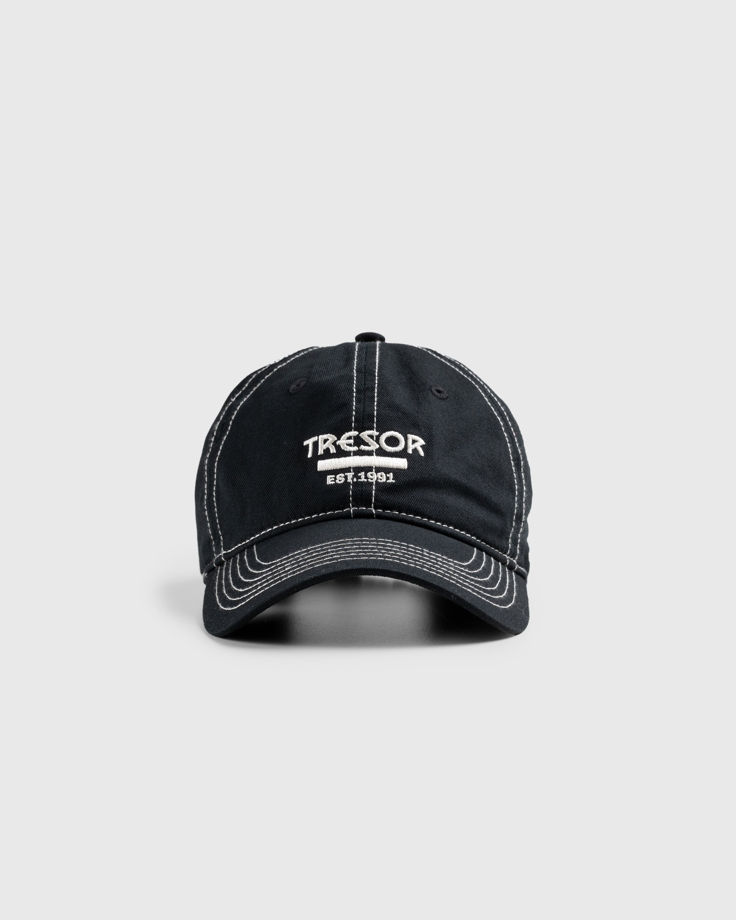Tresor x Highsnobiety – BERLIN, BERLIN 3 Cap Black - Hats - Black - Image 3
