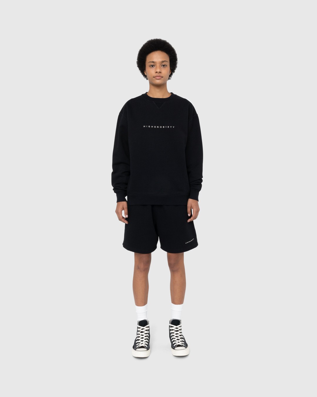 Highsnobiety – Staples Crew Black - Sweats - Black - Image 6