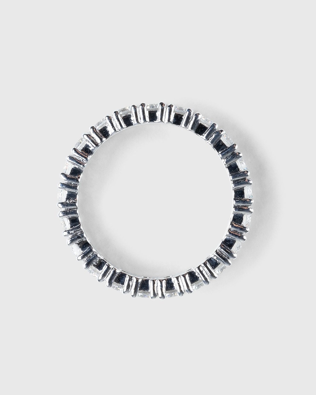 Hatton Labs – White Eternity Ring - Rings - White - Image 2