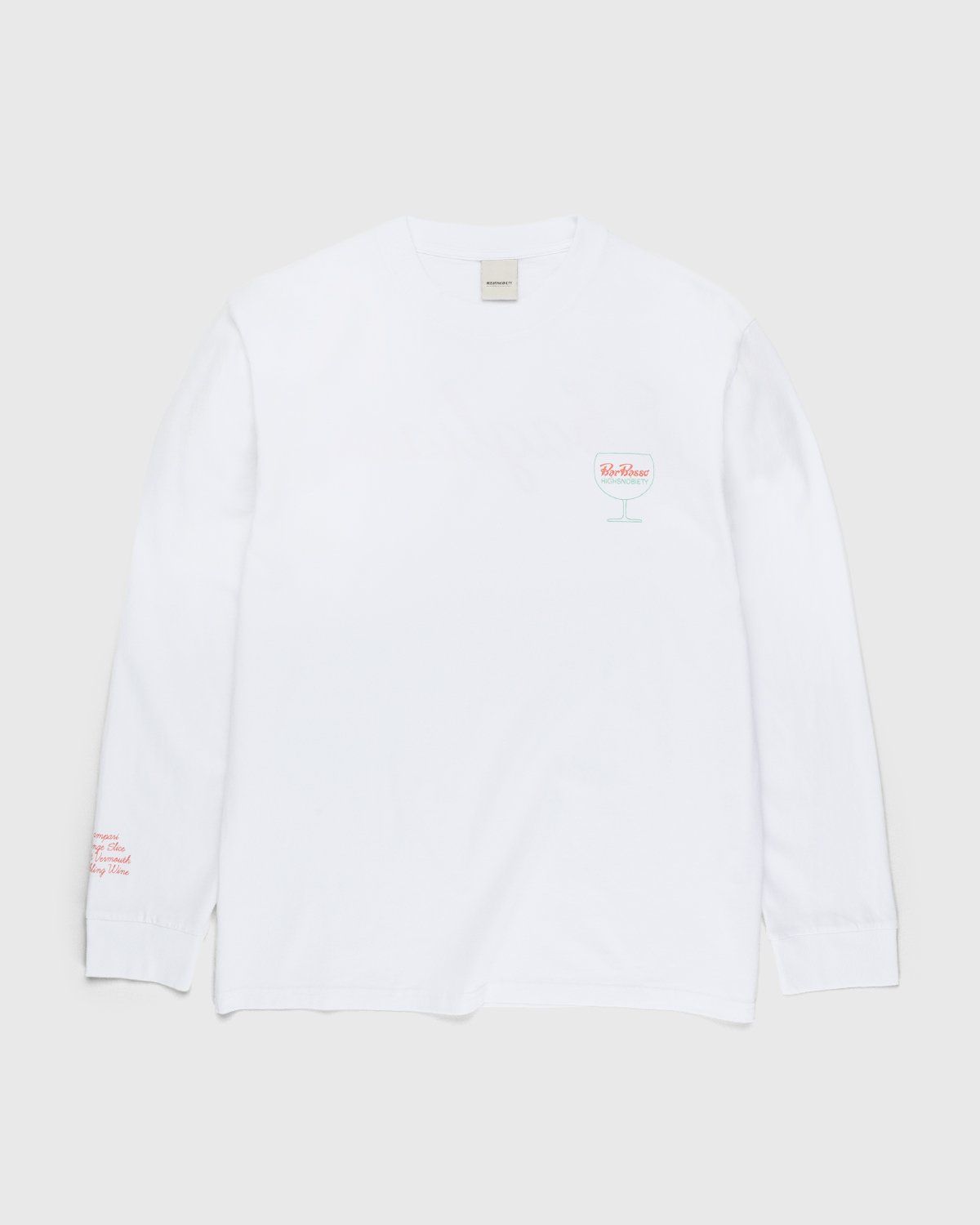 Bar Basso x Highsnobiety – Sbagliato Longsleeve White - Longsleeves - White - Image 2