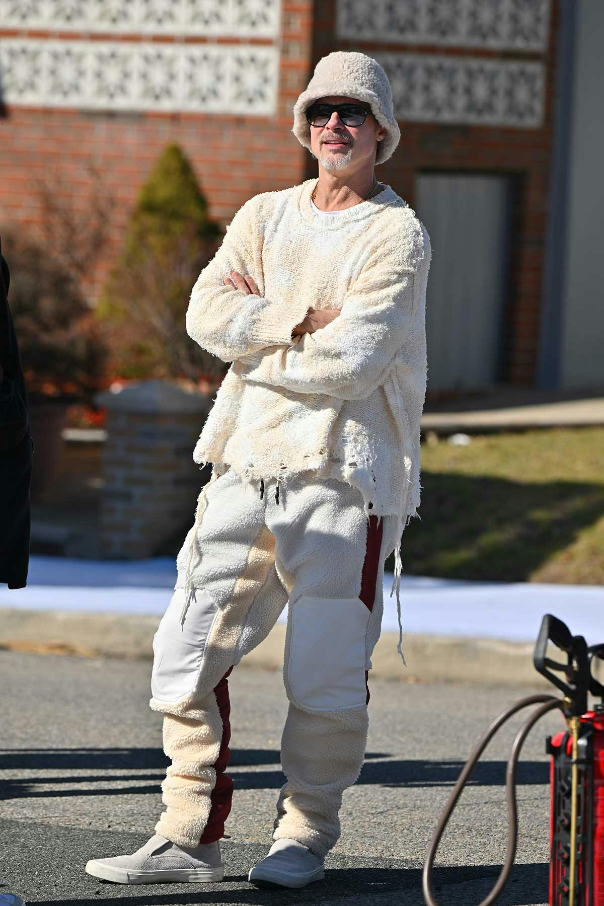 What the Fleece Is Brad Pitt Wearing?!
