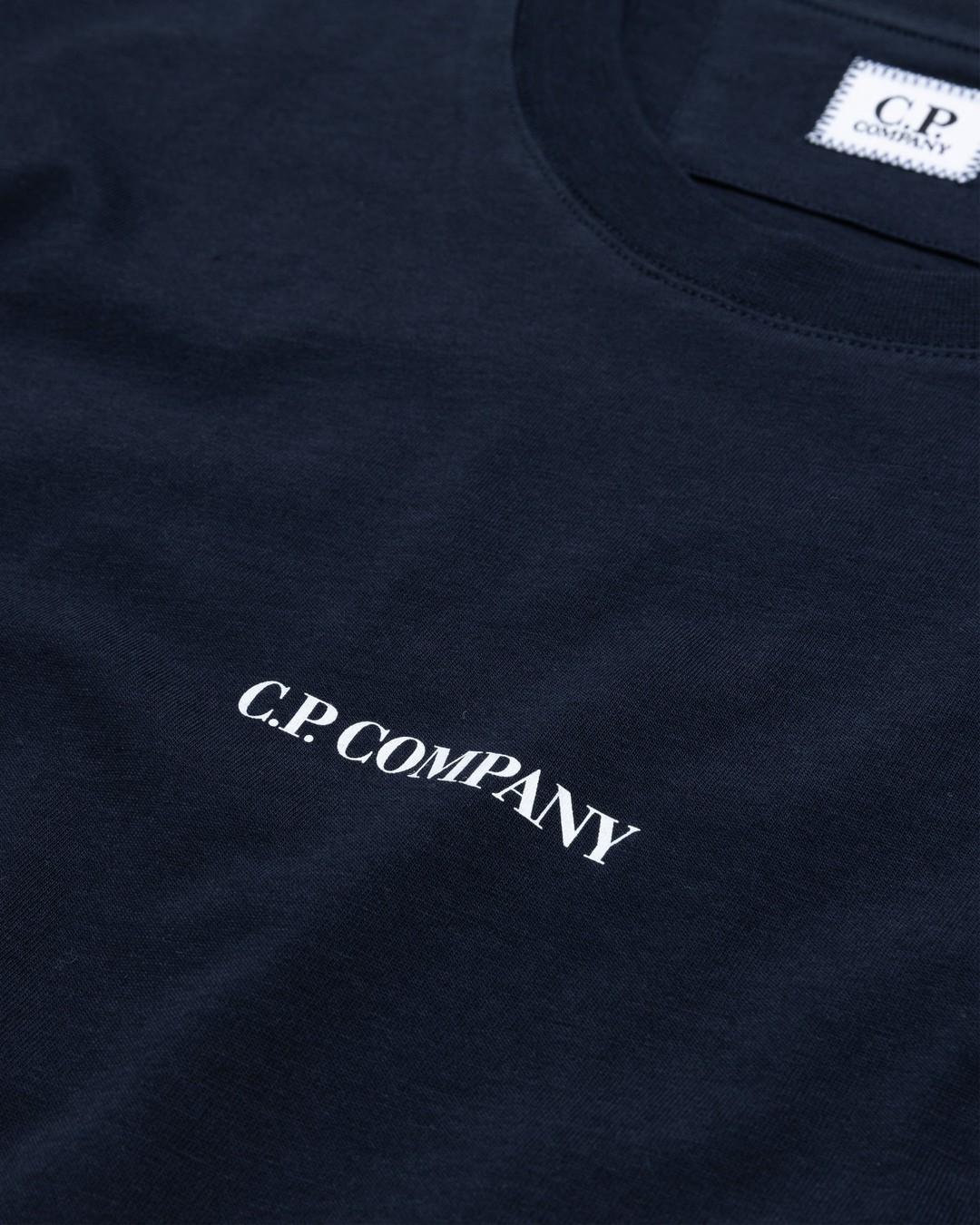 C.P. Company – 30/1 Logo T-Shirt Blue - T-Shirts - Blue - Image 6