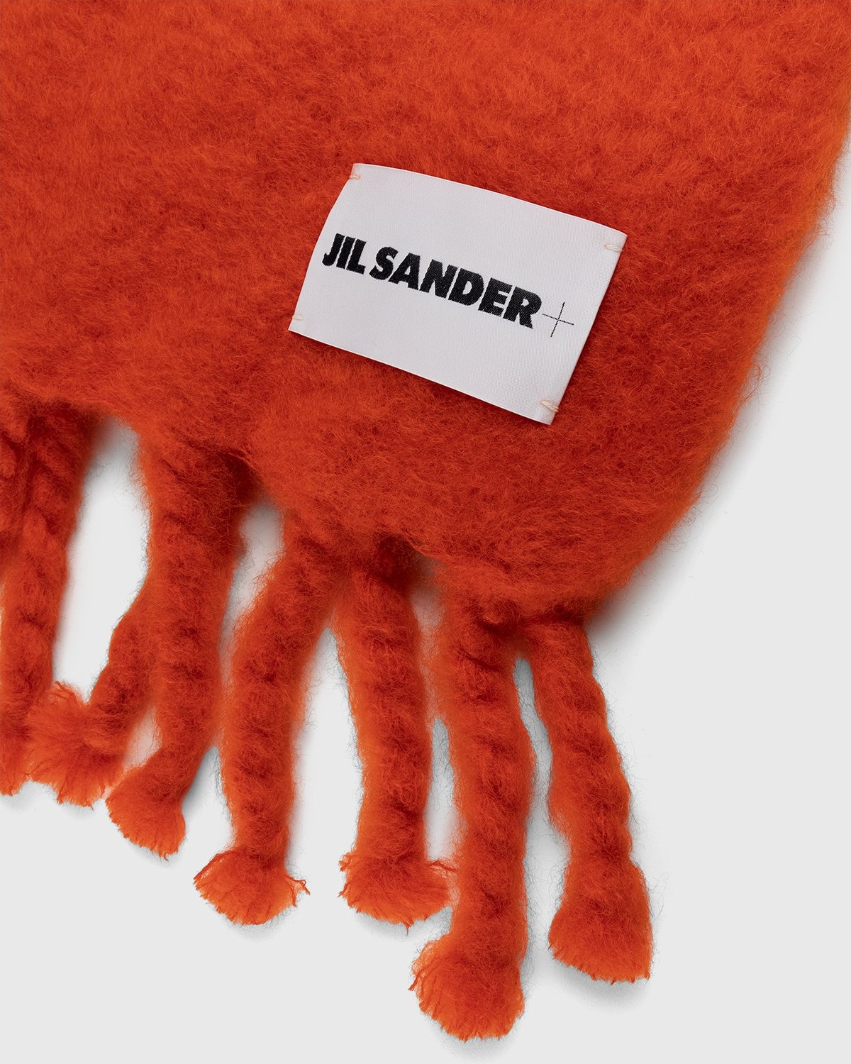 Jil Sander – Woven Scarf Red - Scarves - Red - Image 3