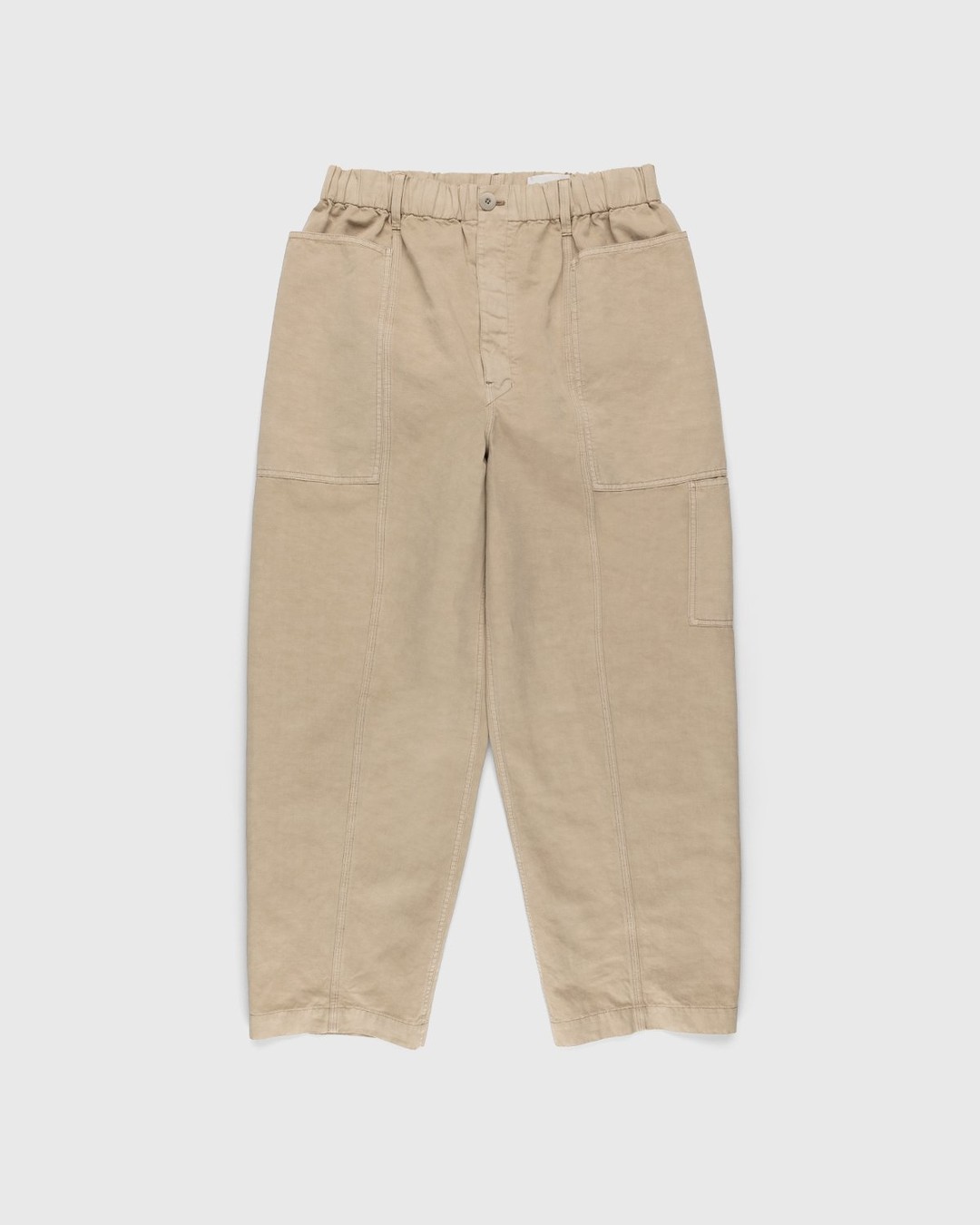 Lemaire – Fatigue Pants Natural Beige - Pants - Beige - Image 1