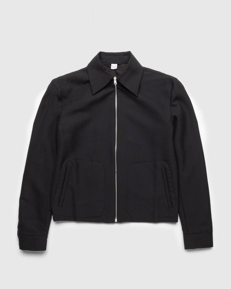 Classic Zip-Up Jacket Black