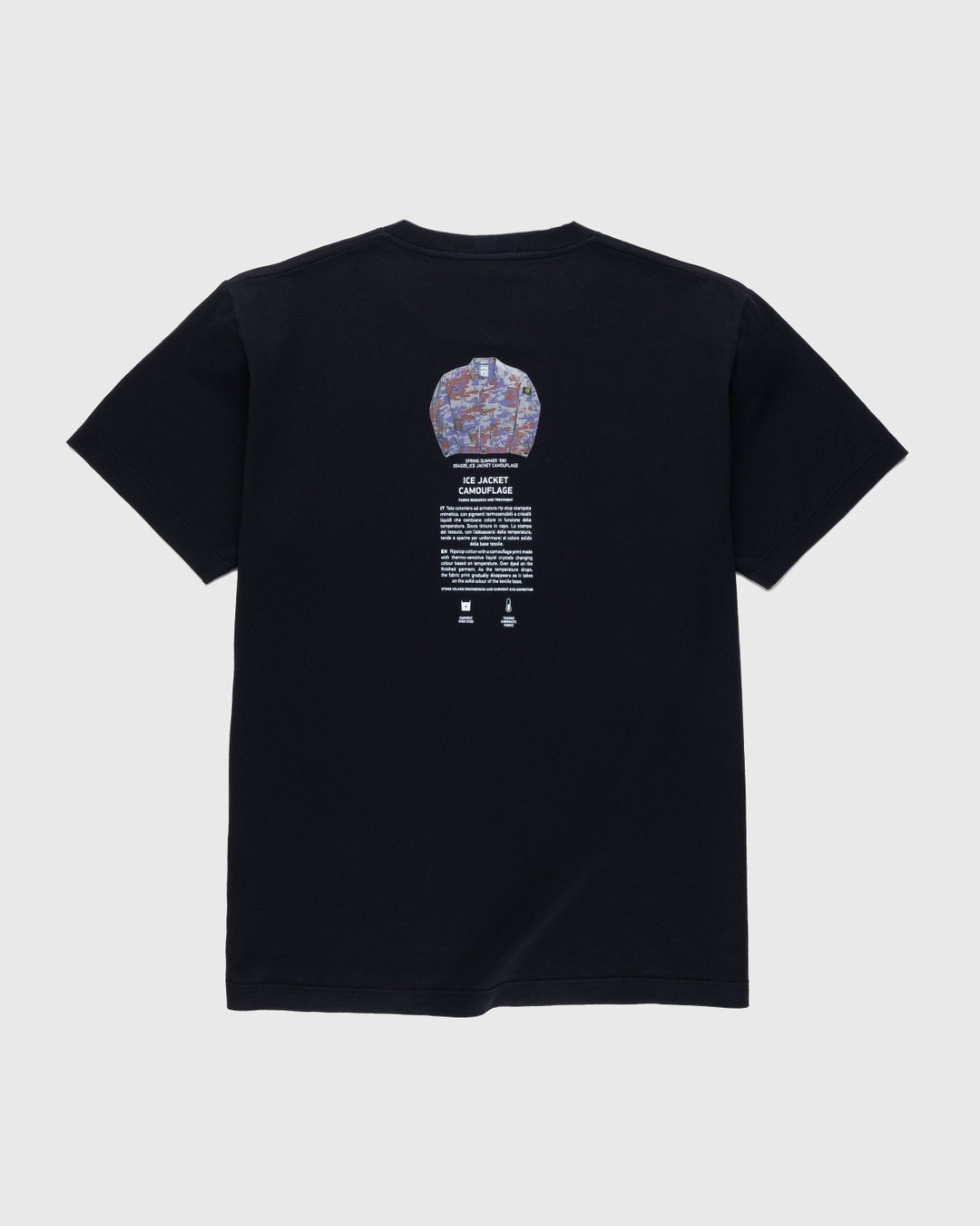 Stone Island – Archivio T-Shirt Black - T-Shirts - Black - Image 2