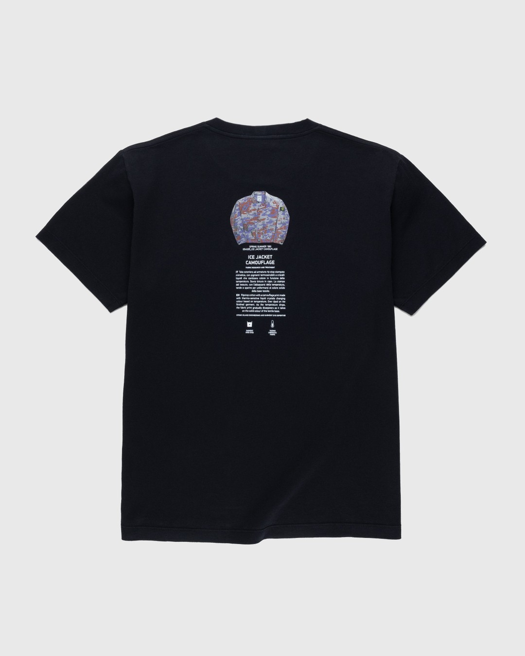 Stone island black hotsell tee