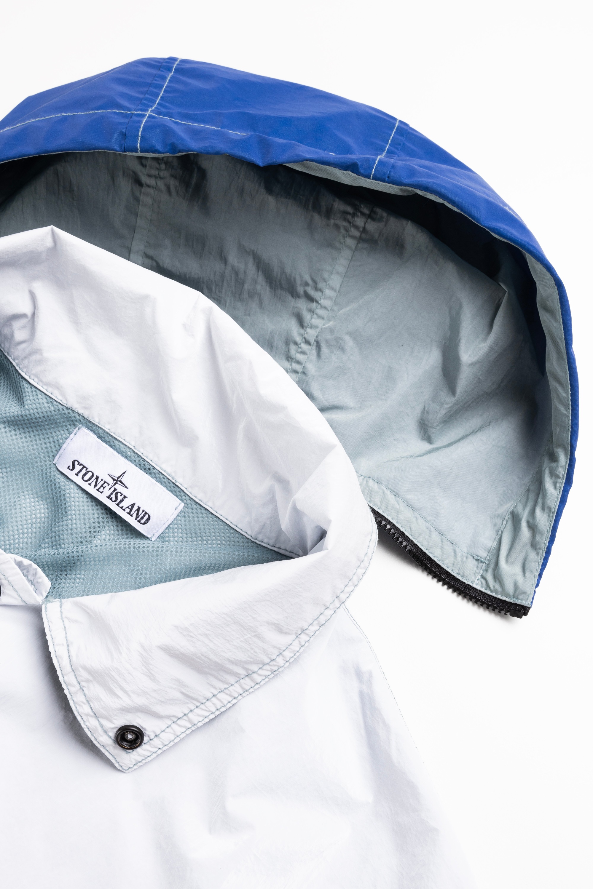 Stone Island – Giubbotto C-Capp Reversible Blue 7815432X1 - Outerwear - Blue - Image 8