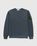 Stone Island – Garment-Dyed Brushed Fleece Crewneck Lead Grey - Knitwear - Grey - Image 1