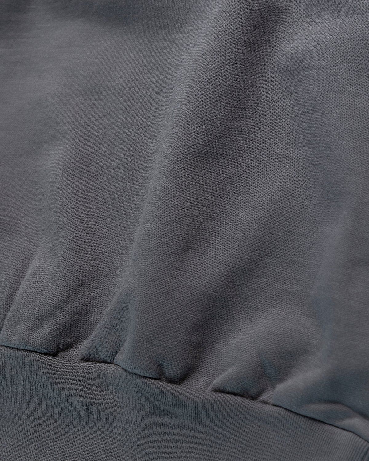 Auralee – Knitted Cotton Crew Grey - Sweats - Grey - Image 5