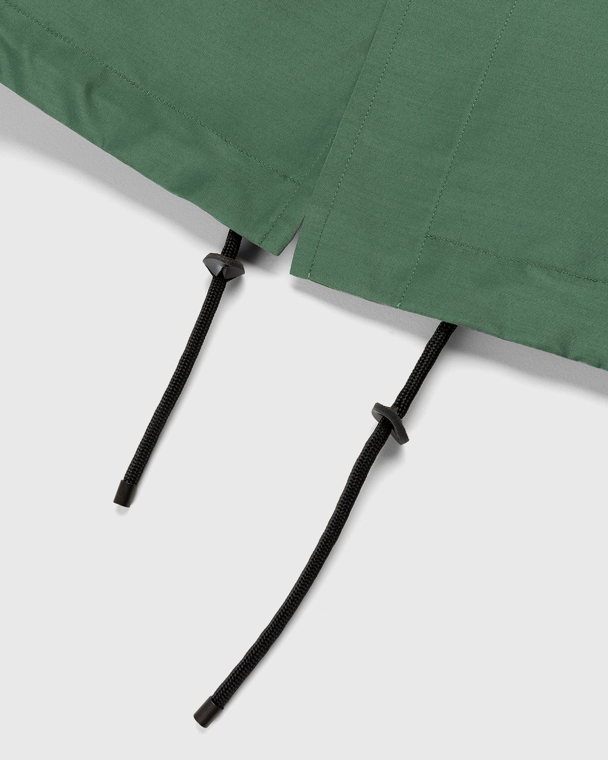 Auralee – Silk Polyester Hooded Jacket Green - Outerwear - Green - Image 7